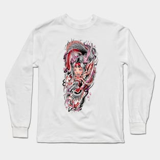 dragon girl Long Sleeve T-Shirt